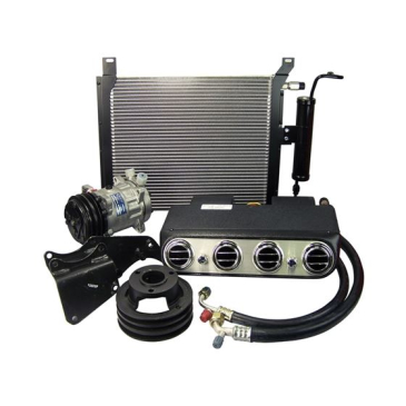 1967-68 FORD MUSTANG & MERCURY COUGAR HURRICANE COMPLETE UNDERDASH A/C SYSTEM WITH 289 V8, WITH OR WITHOUT POWER STEERING