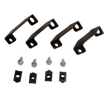 1965-66 FORD MUSTANG 4 ROW FAN SHROUD BRACKETS (SET OF 4)