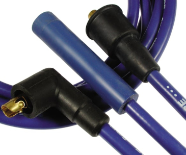 ACCEL SPARK PLUG WIRES - 8MM SUPER STOCK SPIRAL CUST BU