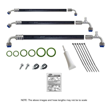 1964-66 FORD MUSTANG SUREFIT MODIFIED HOSE KIT PASSENGER SIDE