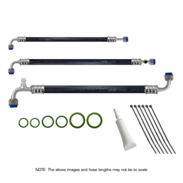 1964-68 FORD MUSTANG/COUGAR SUREFIT STANDARD HOSE KIT
