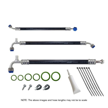 1964-66 FORD MUSTANG SUREFIT STANDARD HOSE KIT PASSENGER SIDE