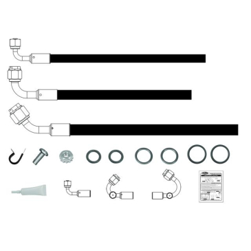 1966-77 FORD BRONCO SUREFIT REDUCED BARRIER MODIFIED HOSE KIT