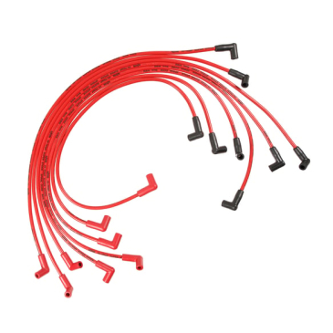 SPARK PLUG WIRE SET - SUPER STOCK SPIRAL 8MM - HOLDEN V8 - RED