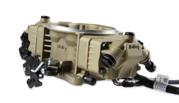HOLLEY EFI TERMINATOR X STEALTH 4150 THROTTLE BODY - CLASSIC GOLD