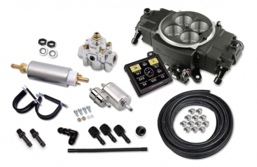 HOLLEY SNIPER STEALTH 4150 MASTER KIT - BLACK FINISH