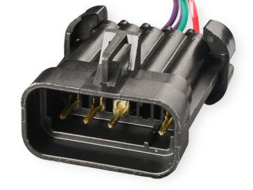 HOLLEY EFI DUAL SYNC FORD 351W DISTRIBUTOR, BLACK