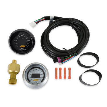 AEM DIGITAL OIL FUEL PRESSURE GAUGE 0-150 PSI /  AEM Digital Oil Fuel Pressure Gauge 0-150 PSI