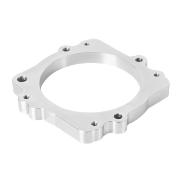 HOLLEY THROTTLE BODY ADAPTER - FORD 7.3L LOW-PROFILE INTAKE MANIFOLD - GT500 THROTTLE BODY