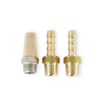 AEM BOOST CONTROL SOLENOID KIT /  2 X 1/8 In. NPT To 3/16 In. Barb Adapter And Muffler