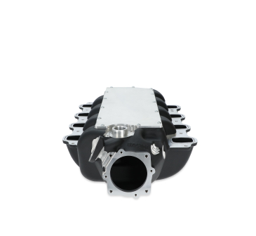 HOLLEY LOW-PROFILE INTAKE MANIFOLD - GODZILLA - BLACK POWDERCOAT