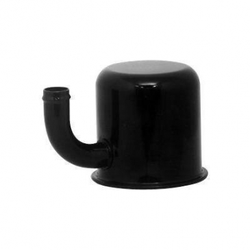 1965-1966 FORD MUSTANG V8 FILLER CAP WITH ELBOW - BLACK