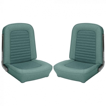 1966 FORD MUSTANG COMPLETE STANDARD UPHOLSERY SET - FASTBACK (TURQUOISE) *TMI PRODUCT