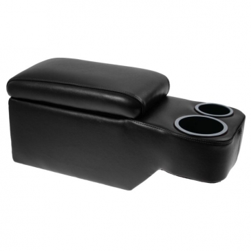 1964-67 FORD MUSTANG CLASSIC SADDLE MOUNTED CONSOLE - (BLACK)
