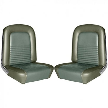 1967 FORD MUSTANG COMPLETE STANDARD/DELUXE UPHOLSTERY SET - FASTBACK (IVY-GOLD) *TMI PRODUCT