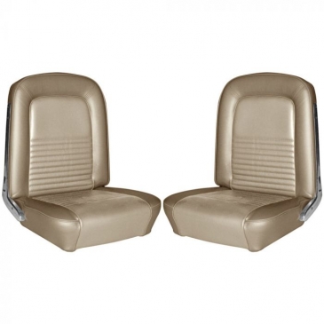1967 FORD MUSTANG COMPLETE STANDARD/DELUXE UPHOLSTERY SET - FASTBACK (PARCHMENT) *TMI PRODUCT