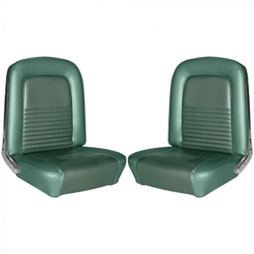 1967 FORD MUSTANG COMPLETE STANDARD/DELUXE UPHOLSTERY SET - COUPE (TURQUOISE) *DISTINCTIVE INDUSTRIES