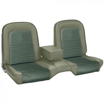 1967 FORD MUSTANG COMPLETE BENCH STANDARD/DELUXE UPHOLSTERY SET - COUPE (IVY-GOLD) *TMI PRODUCT