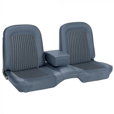 1968 FORD MUSTANG STANDARD/DELUXE FRONT BENCH UPHOLSTERY ONLY - (BLUE) *TMI PRODUCT