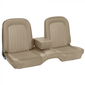 1968 FORD MUSTANG STANDARD/DELUXE FRONT BENCH UPHOLSTERY ONLY - (PARCHMENT) *TMI PRODUCT