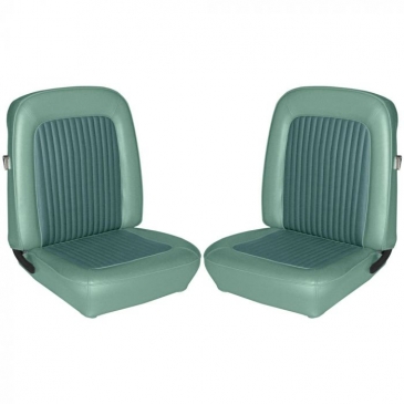 1968 FORD MUSTANG STANDARD/DELUXE COMPLETE UPHOLSTERY SET - FASTBACK (TURQUOISE) *TMI PRODUCT