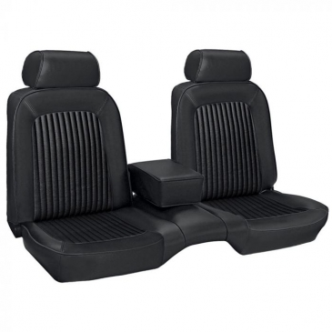 1969 FORD MUSTANG COMPLETE BENCH SET - COUPE (BLACK)
