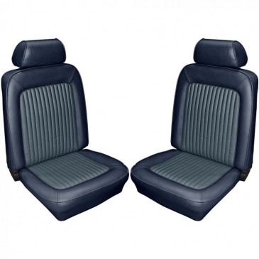 1969 FORD MUSTANG STANDARD COMPLETE UPHOLSTERY - CONVERTIBLE (BLUE)