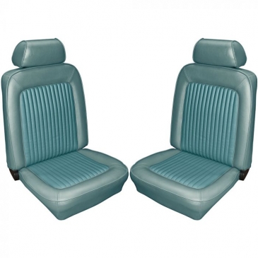 1969 FORD MUSTANG STANDARD COMPLETE UPHOLSTERY - FASTBACK (LIGHT BLUE)