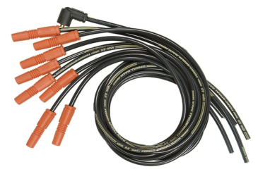 SPARK PLUG WIRE SET - 8.8MM - 300+ FERRO-SPIRAL RACE WIRE - UNIVERSAL - VARI-ANGLE BOOTS