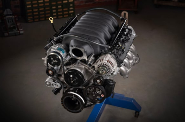 HOLLEY LOW-PROFILE INTAKE MANIFOLD - GODZILLA - BLACK POWDERCOAT