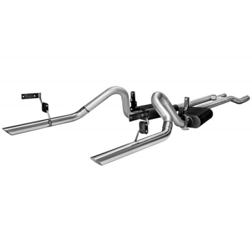 1964-66 FORD MUSTANG FLOWMASTER AMERICAN THUNDER CROSSMEMBER-BACK EXHAUST SYSTEM