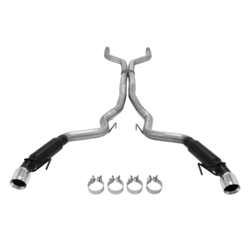 2015-17 FORD MUSTANG GT 5.0L COUPE, (DOES NOT FIT CONVERTIBLE) FLOWMASTER OUTLAW CAT-BACK EXHAUST SYSTEM