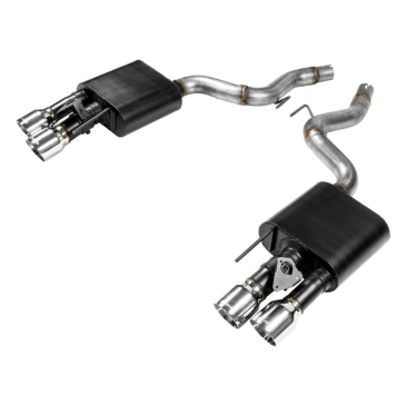 2018-23 FORD MUSTANG GT 5.0L W/ FACTORY ACTIVE PERFORMANCE EXHAUST VALVES FLOWMASTER AMERICAN THUNDER AXLE-BACK EXHAUST SYSTEM