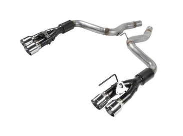 2018-23 FORD MUSTANG GT 5.0L WITH FACTORY ACTIVE PERFORMANCE EXHAUST VALVES FLOWMASTER OUTLAW AXLE-BACK EXHAUST SYSTEM