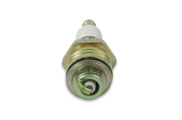 ACCEL HP COPPER SPARK PLUG - SHORTY / 14mm Thread - .375 In Reach - Gasket Seat - 8 Pack Of 0437S