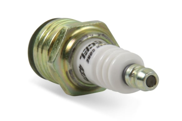 ACCEL HP COPPER SPARK PLUG - SHORTY / 14mm Thread - .375 In Reach - Gasket Seat - 8 Pack Of 0437S
