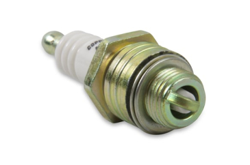ACCEL HP COPPER SPARK PLUG - SHORTY / 14mm Thread - .375 In Reach - Gasket Seat - 8 Pack Of 0437S