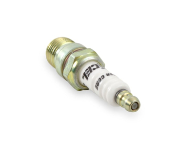ACCEL HP COPPER SPARK PLUG - SHORTY / 14mm Thread - .460 In Reach - Tapered Seat - 2 Pack Of 0574S-4