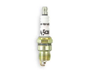ACCEL HP COPPER SPARK PLUG - SHORTY / 14mm Thread - .460 In Reach - Tapered Seat - 2 Pack Of 0576S-4 (8 Spark Plugs)