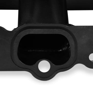 SNIPER EFI SHEET METAL FABRICATED INTAKE MANIFOLD 2015-2017 Ford 5.0L Coyote Engines 90mm Throttle Body Opening + Fuel Rail Kit Black Finish With Sniper EFI Logo