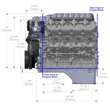 HOLLEY LOW-PROFILE INTAKE MANIFOLD - GODZILLA - BLACK POWDERCOAT