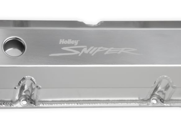 SNIPER VALVE COVER - FABRICATED ALUMINUM - FORD FE - TALL - NATURAL ANODIZED