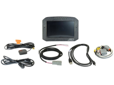 AEM CD-7FLG CARBON LOGGING & GPS-ENABLED FLAT PANEL DIGITAL DASH DISPLAY