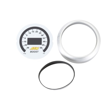 AEM DIGITAL BOOST GAUGE. /  -30 - 50 PSI