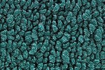 1965-73 FORD MUSTANG RUNNING PONY LOGO MATS - AQUA