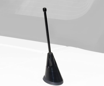 2010-14 FORD MUSTANG DRAKE MUSCLE CARS BLACK BILLET ANTENNA