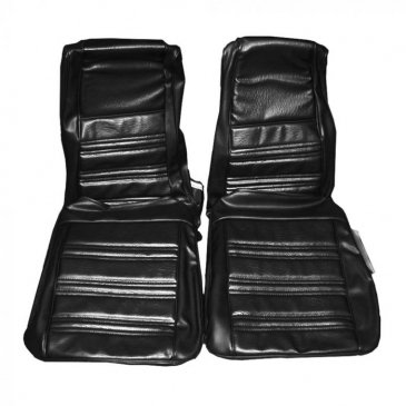 1970 FORD MUSTANG STANDARD COMPLETE UPHOLSTERY SET - COUPE (BLACK) DISTINCTIVE INDUSTRIES