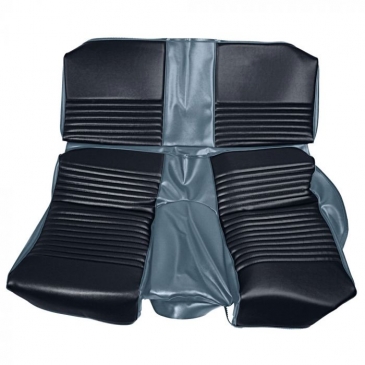1967 FORD MUSTANG FRONT BENCH STANDARD/DELUXE UPHOLSTERY ONLY - (BLUE) *DISTINCTIVE INDUSTRIES