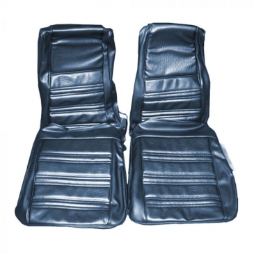 1970 FORD MUSTANG STANDARD COMPLETE UPHOLSTERY SET - COUPE (BLUE) DISTINCTIVE INDUSTRIES