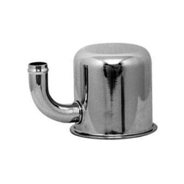 1965-1966 FORD MUSTANG V8 FILLER CAP WITH ELBOW - CHROME
